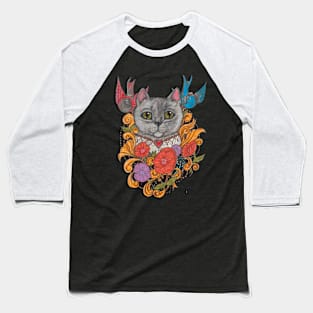 Burmese Cat Baseball T-Shirt